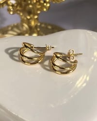 Image 2 of "Triton" Hoop Earrings 