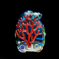 Image 2 of XXXL. Poseidon's Anemone Garden - Flamework Glass Sculpture