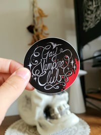 Image 1 of Gay Vampire Club Sticker