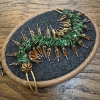 Image 3 of Copy of Garlandpede (c, 4x5 inches )