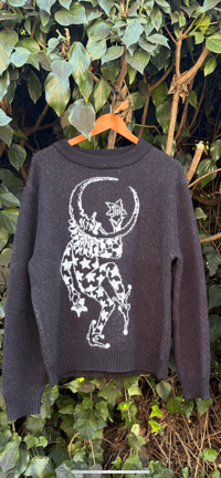 Midnight Jester Mohair Knit 