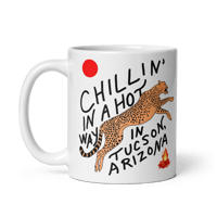 Image 1 of Flamin’ Hot Cheetah Mug