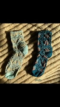 Image 2 of floral socks