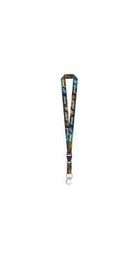 Image 1 of VAMUAYAX "CORAL PRINT"  LANYARD