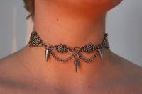 Image 4 of Pixie Choker - Spiked 