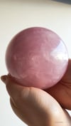 Rose Quartz Sphere 2 - Large