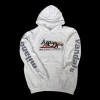 Image 1 of WHITE HOODIE "wca street culture"