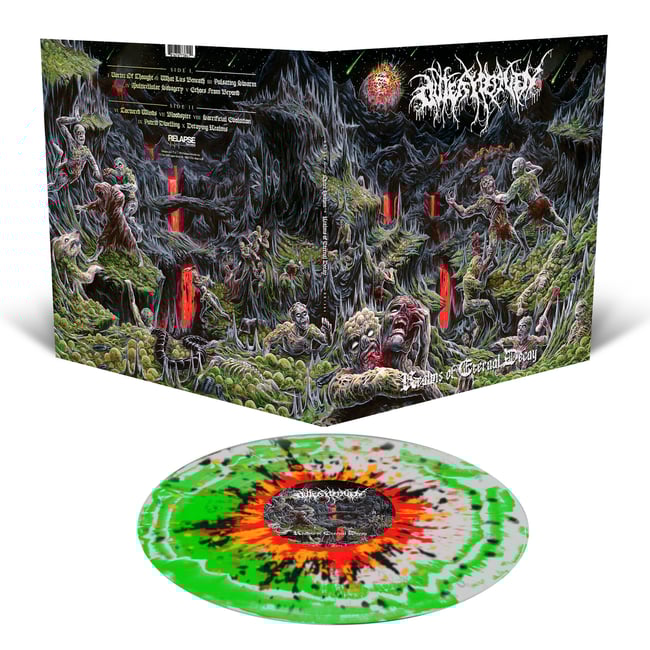 Outer Heaven - Realms of Eternal Decay (Blood Splatter)