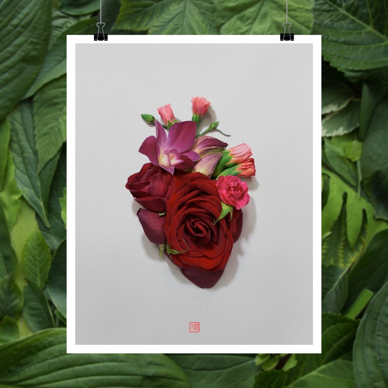 Image of Fine Art Print - Blooming Heart