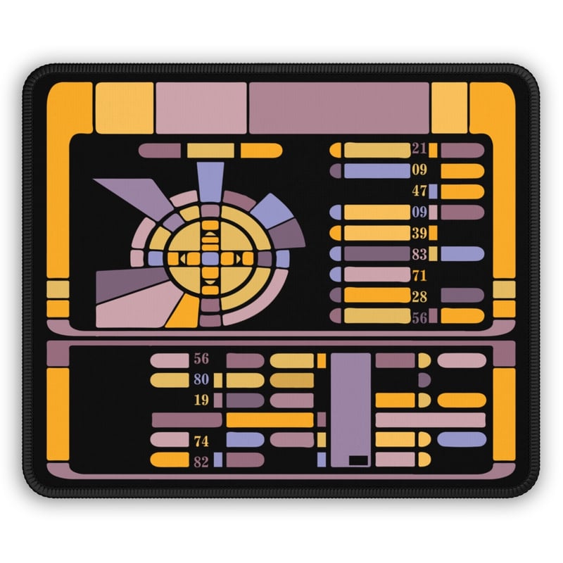 mouse pad star trek