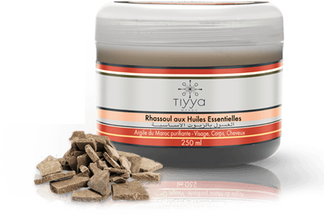Image of MOROCCAN GHASSOUL CLAY with Essential Oils