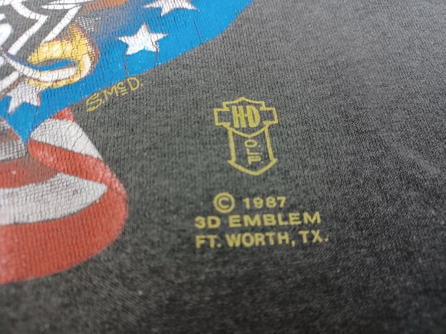 Vintage 1987 Harley T-Shirt