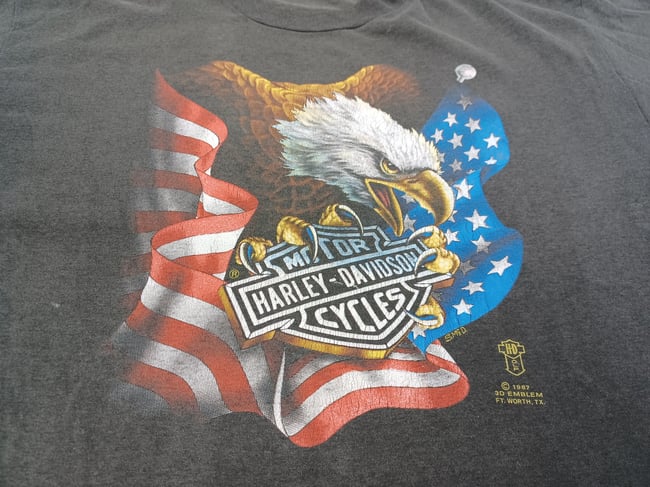 Vintage 1987 Harley T-Shirt