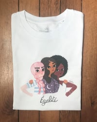 Image 3 of COLLAB TERMINEE - T-SHIRT MIXTE EGALITE by ADOLIE 