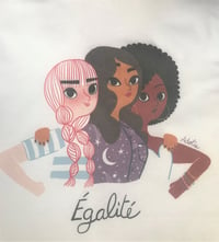 Image 4 of COLLAB TERMINEE - T-SHIRT MIXTE EGALITE by ADOLIE 