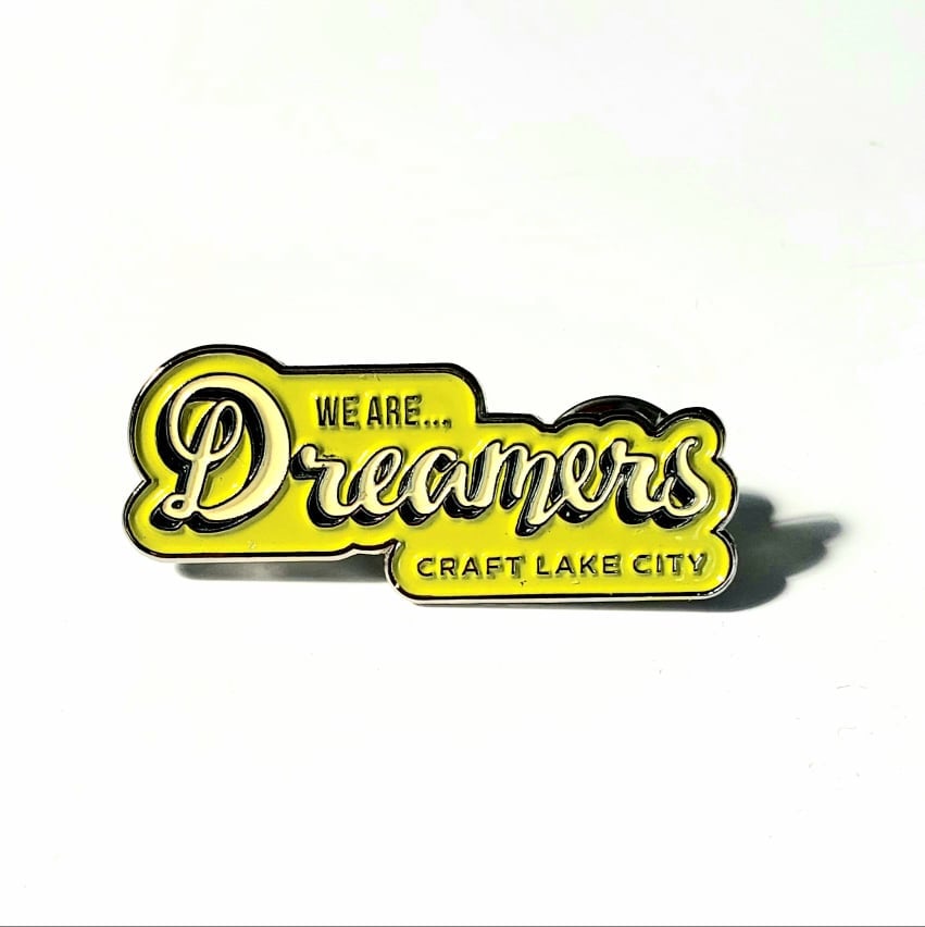 Image of Craft Lake City We Are Dreamers Enamel Pin