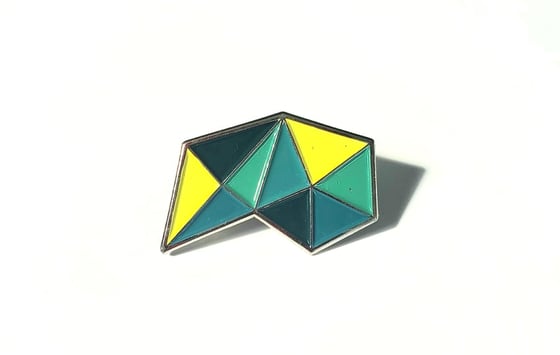 Image of Craft Lake City Geode Pin