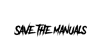 Save the Manuals Decal