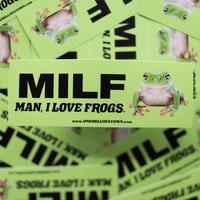 Image 2 of MILF BUMPER STICKER *OLD SIZE*