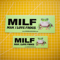 Image 3 of MILF BUMPER STICKER *OLD SIZE*