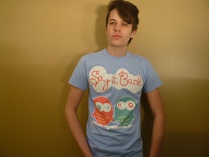 Image of Love Birds Shirt (Blue)