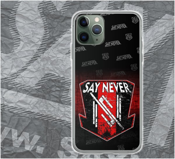 Image of SAY NEVER "ICON" PHONE CASE - iPhone and Galaxy