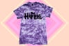 "The Hippie Crew" T-Shirt - Purple Galaxy 