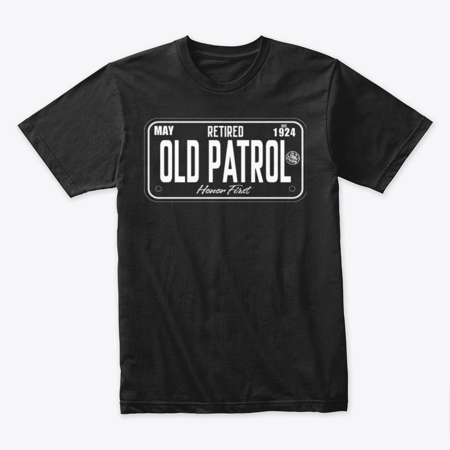 Image of OLD PATROL LICENSE ~ OUTLINE