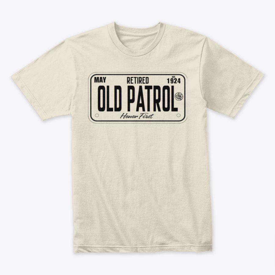 Image of OLD PATROL LICENSE ~ OUTLINE