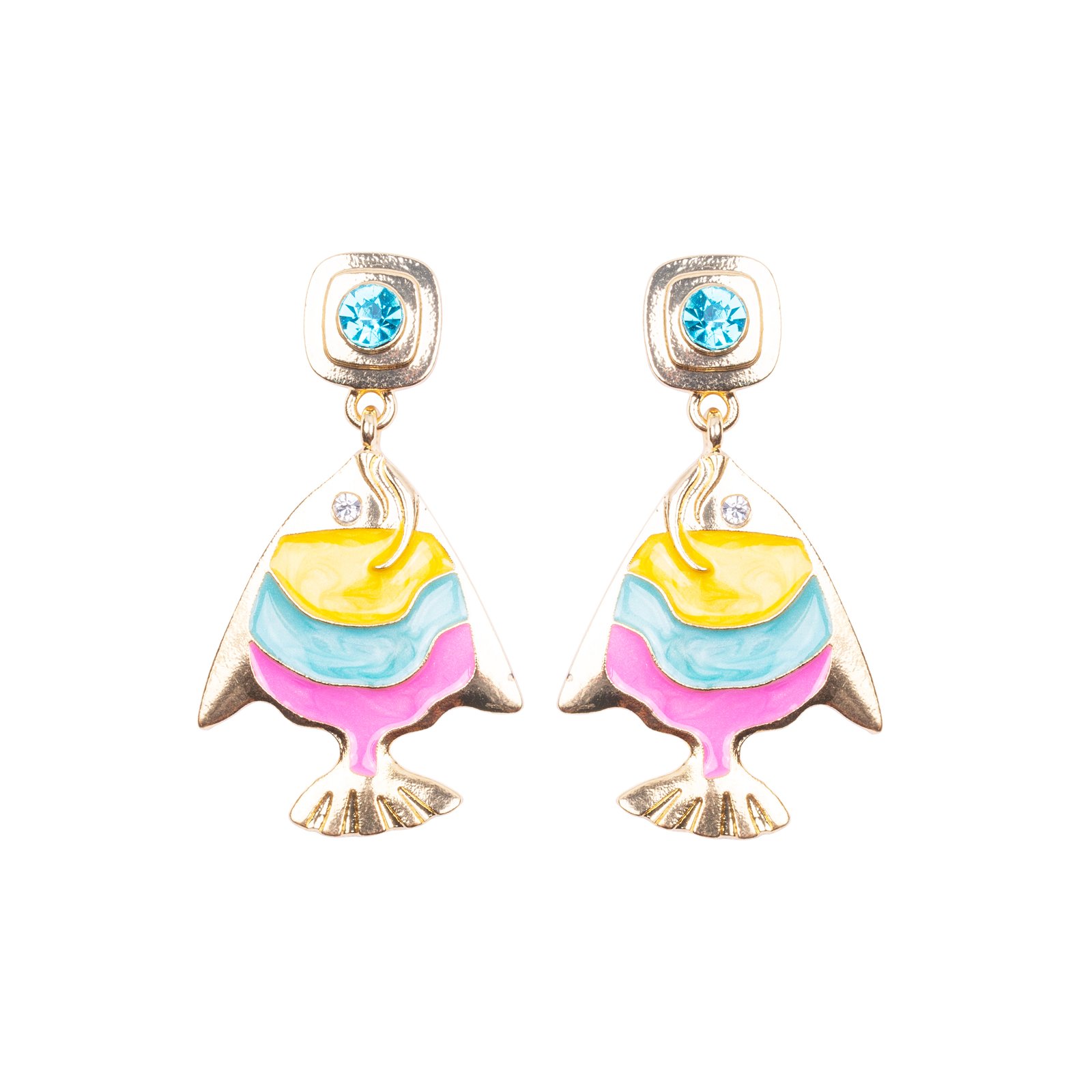 angel fish earrings