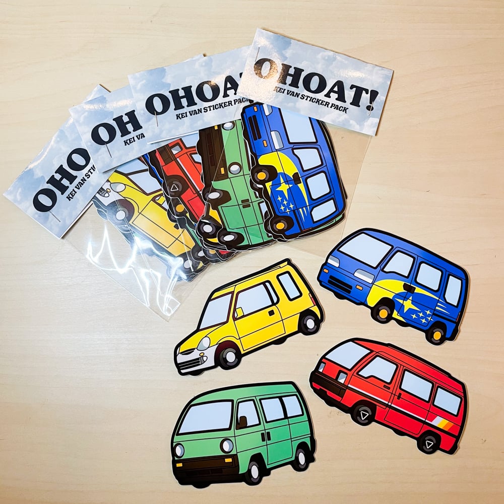 KEI VAN STICKER PACK