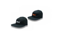 Image 1 of VAMUAYAX 5 PANEL HAT BLACK - WHITE/ORANGE