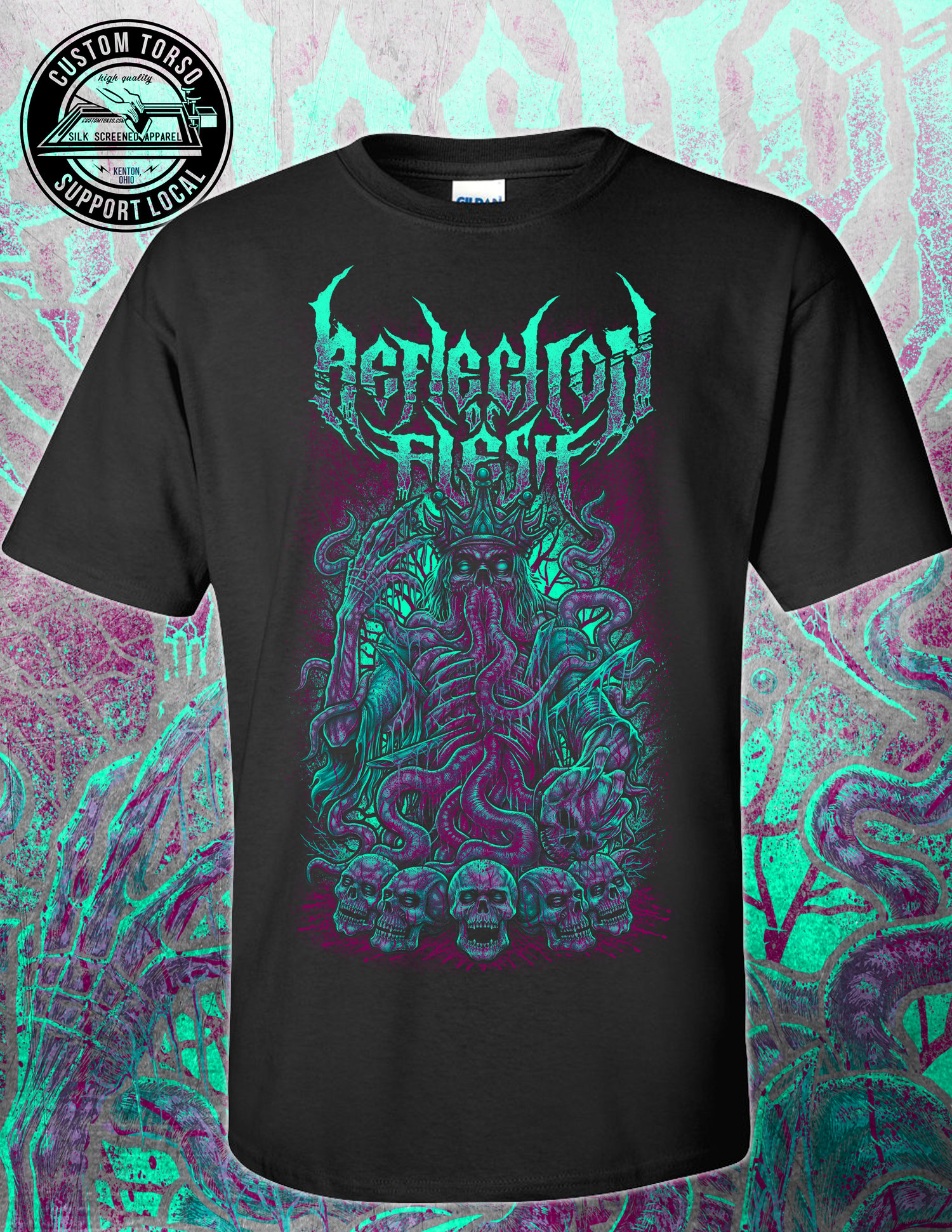 Reflection of Flesh 2021 Tshirt Sla Muerta Design #2