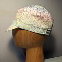Image 1 of Cotton cycling cap - 'Rainbow fish'