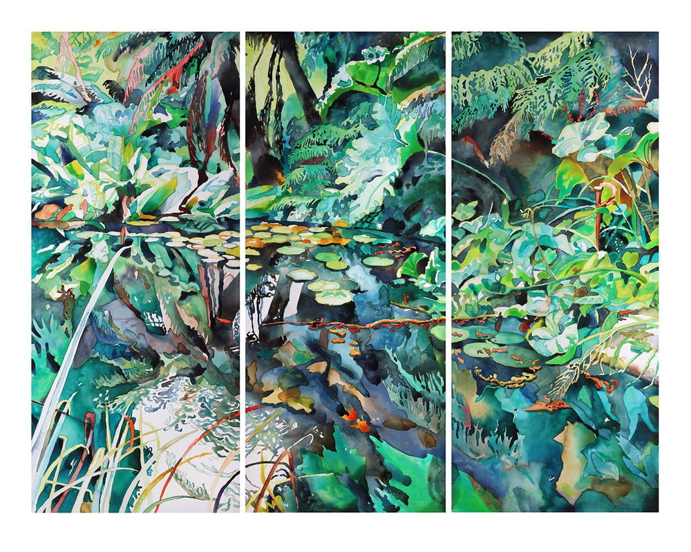 Image of Lost Gardens of Heligan Triptych