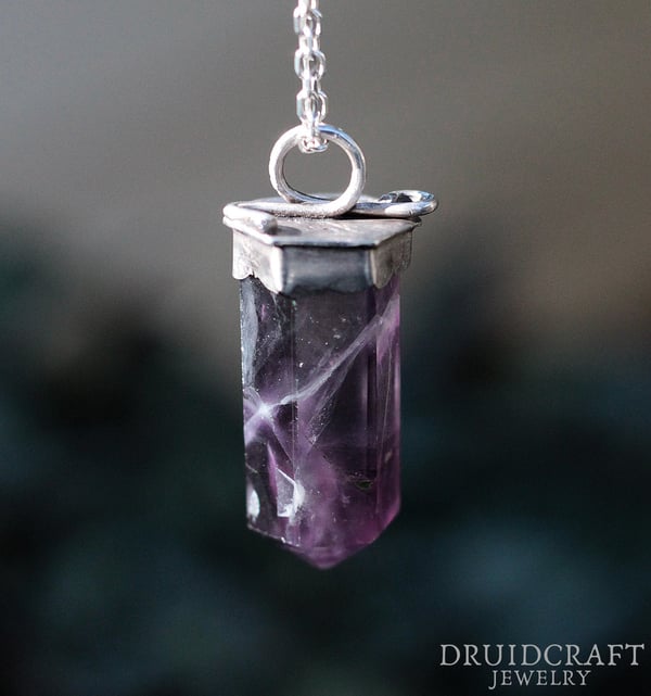 Image of Fluorite Point Necklace