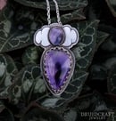 Image 2 of Purple Pumpkin Necklace
