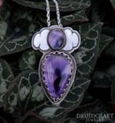 Image 1 of Purple Pumpkin Necklace
