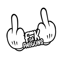 F**K Da Paigons Sticker x2