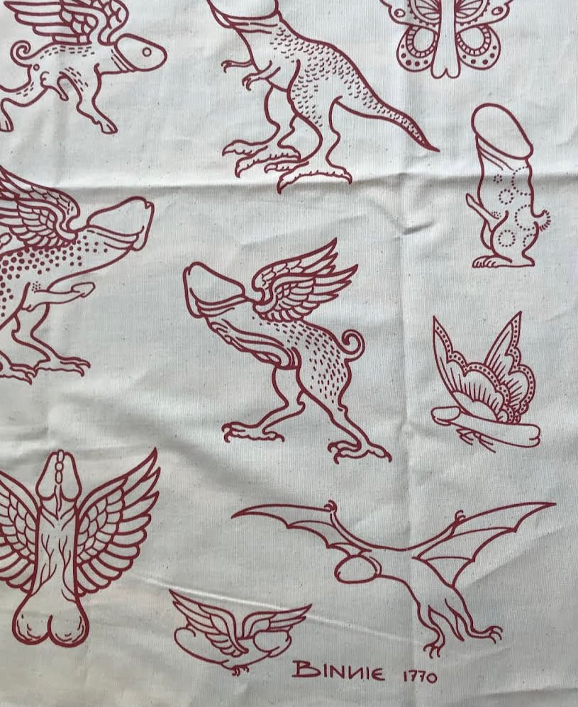 Image of Cock T- towel