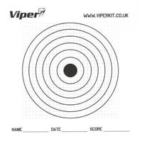 Image 1 of Viper Tactical Pro Paper Targets (100 Pack)