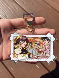 Image 3 of Volleyball Layered Keychains