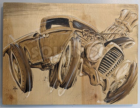 Image of Fullblown Original Painting