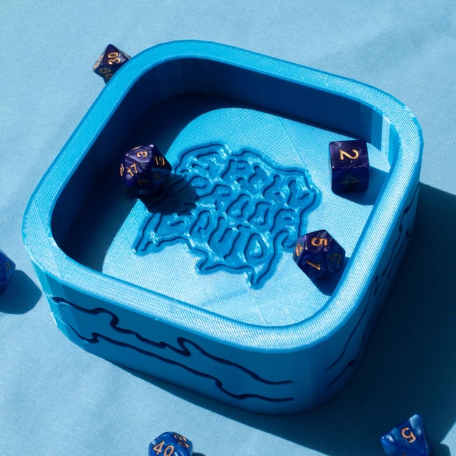 Logo Dice Tray