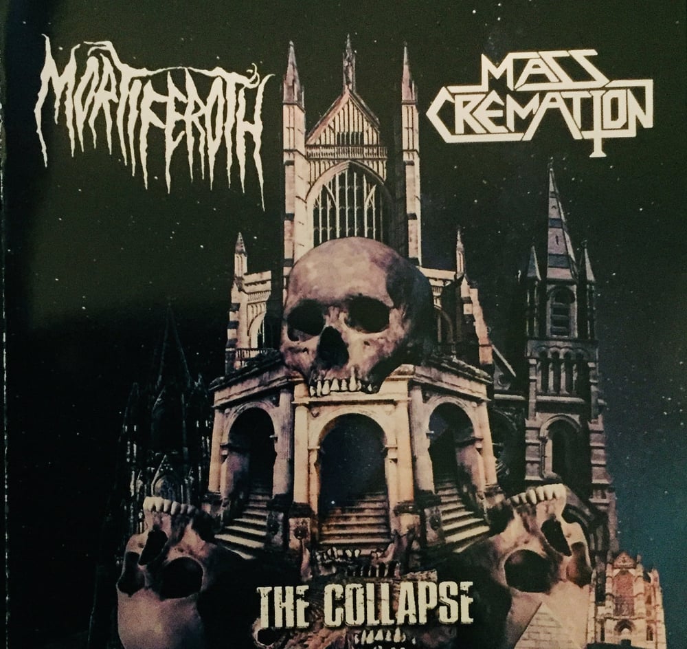 MORTIFEROTH / MASS CREMATION - "The Collapse" Spilt CD