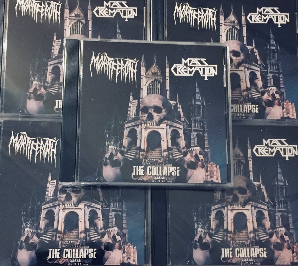 MORTIFEROTH / MASS CREMATION - "The Collapse" Spilt CD