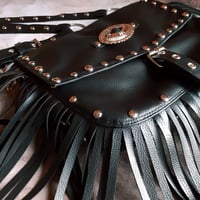 Image 2 of MEDIUM Black Willow Purse (Multiple options)