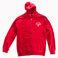 Parachute Crew Hoodie (Red)