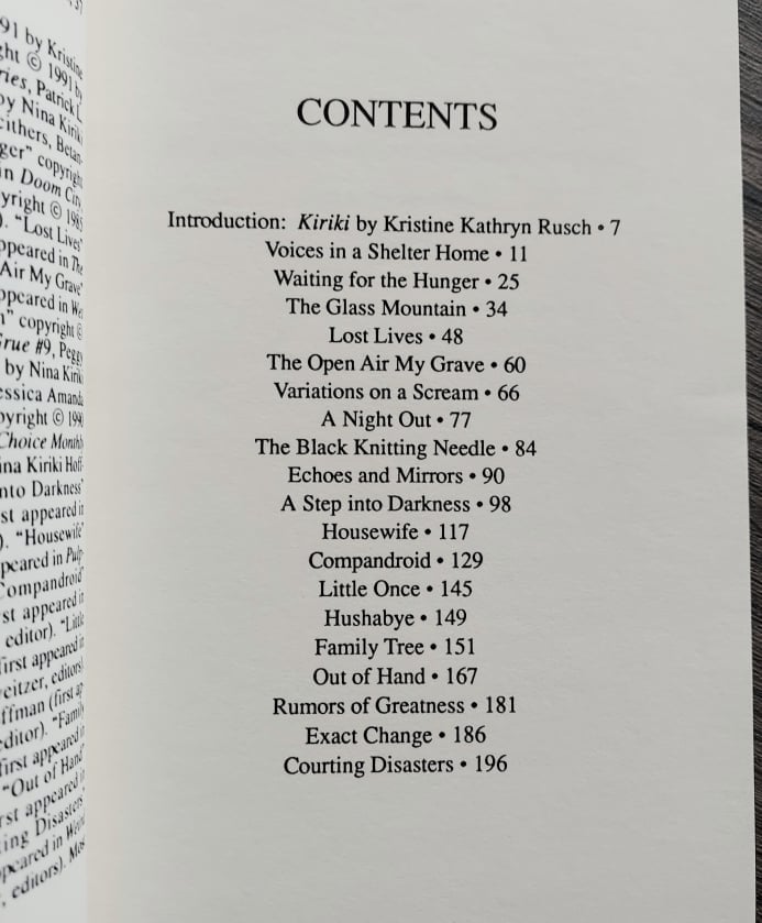 Courting Disasters and Other Strange Affinities: Short Stories by Nina Kiriki Hoffman - SIGNED x3