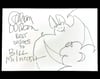 Gahan Wilson – Original, Signed Bat Sketch